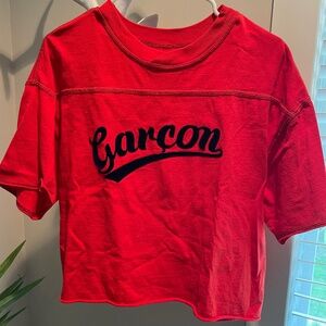 Current/Elliott Boxy Crop Top